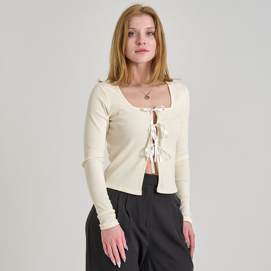 Pcbonnie ls square neck top