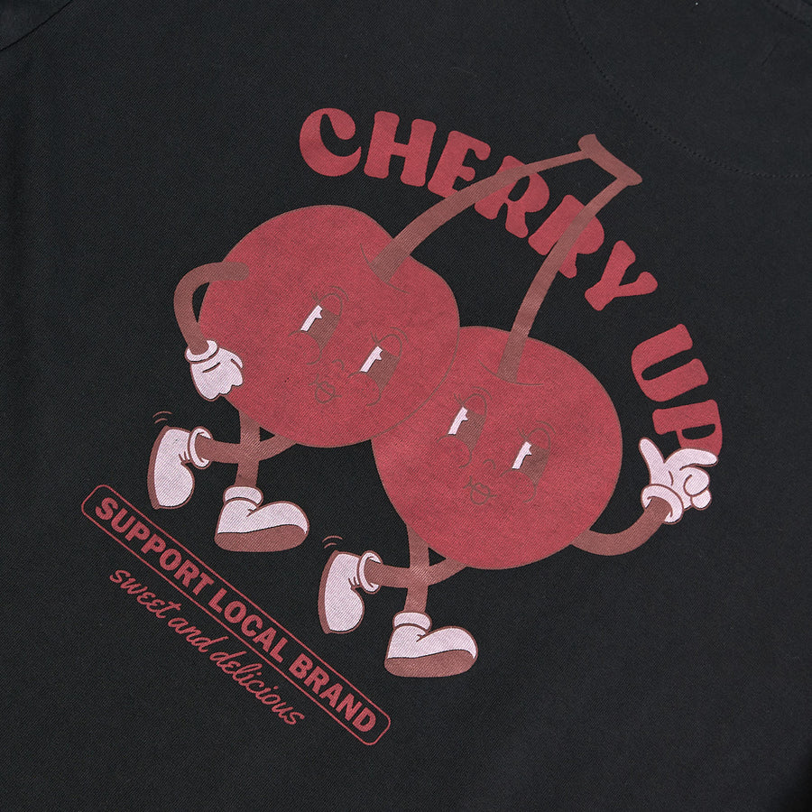 Mille boxy printed tee