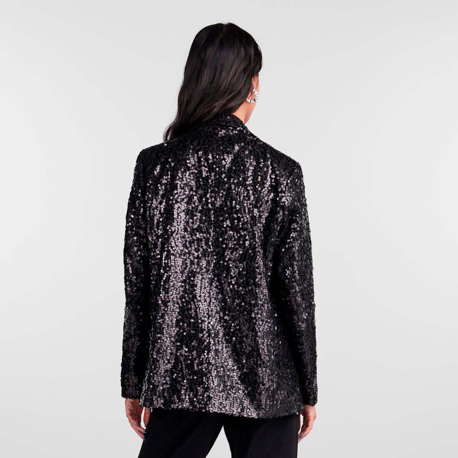 Pcbossy sequin blazer