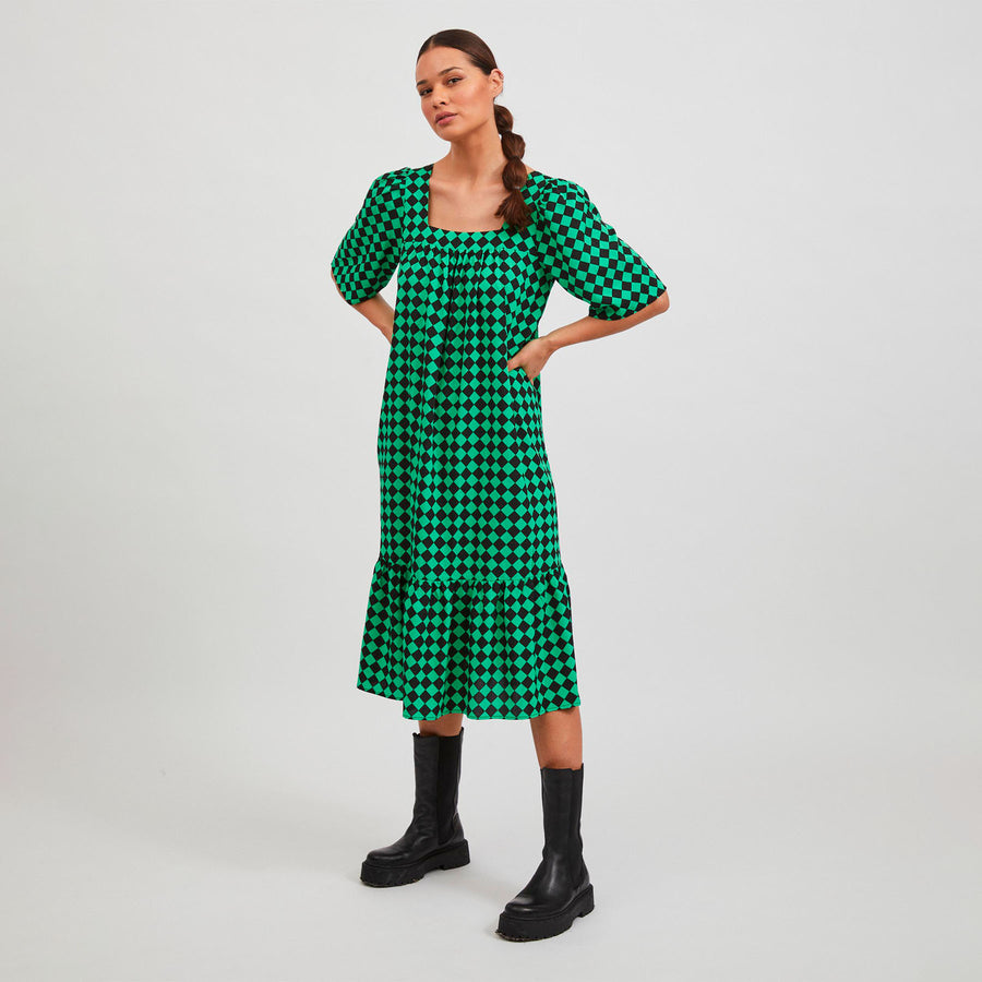Vifast check dress