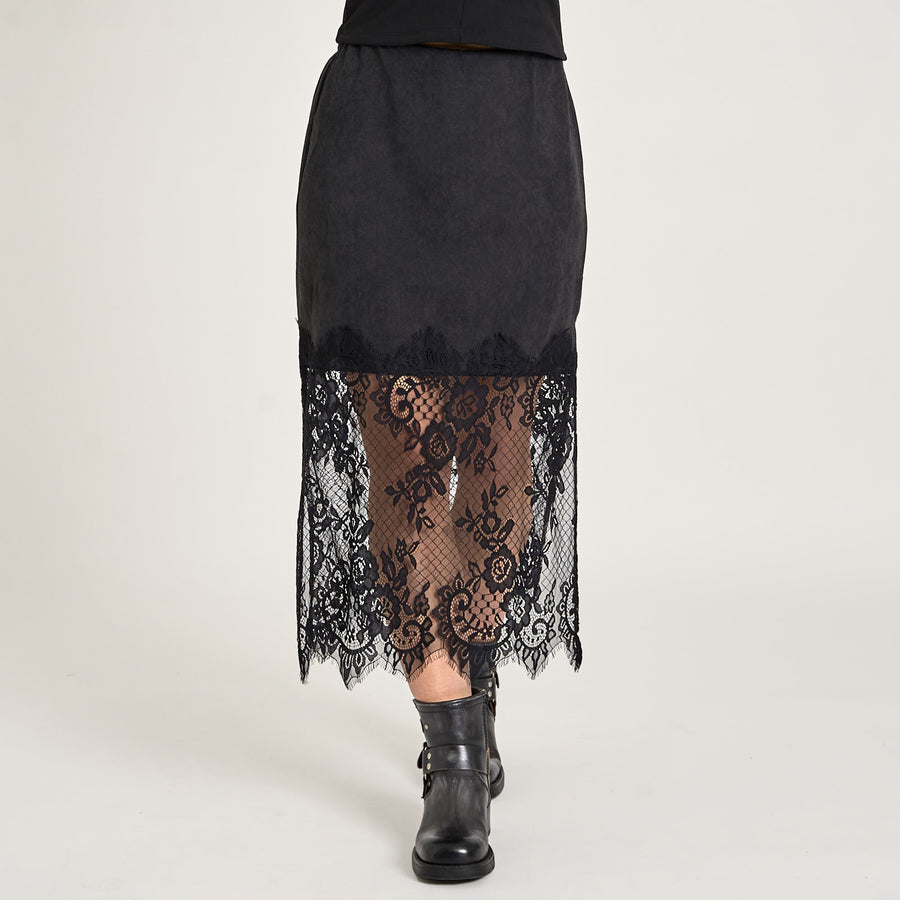 Influx lace skirt
