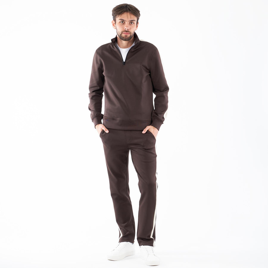 Pierre tape half zip