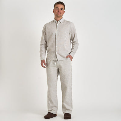 Mario linen shirt lsThumbnail