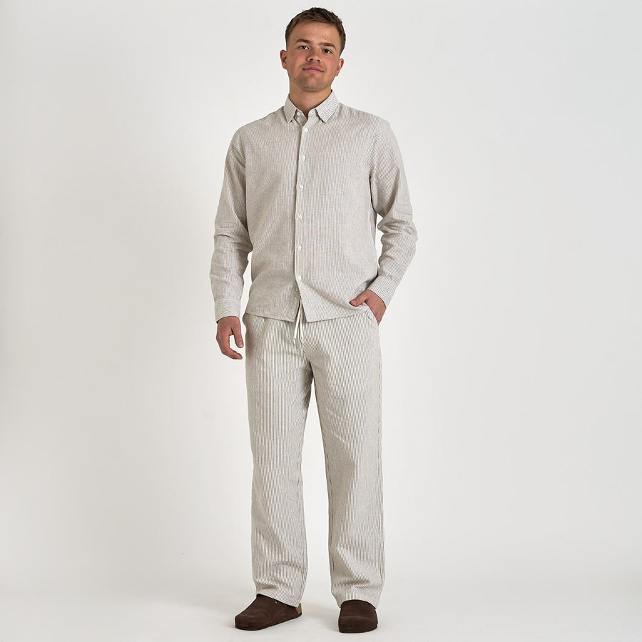 Mario linen shirt ls