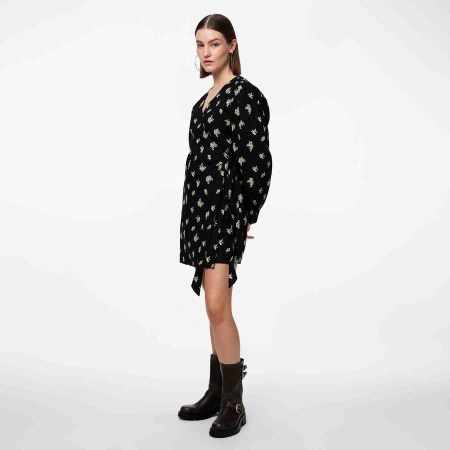 Pcliva ls wrap dress