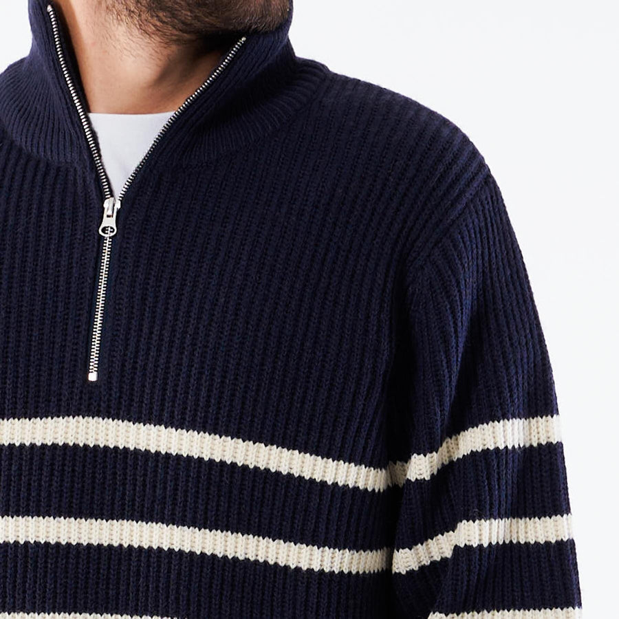Zach half-zip knit