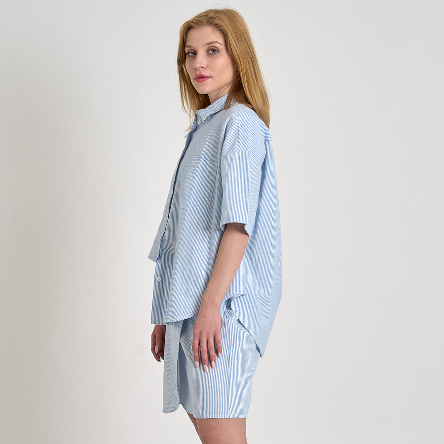 Purtyra linen ss shirt