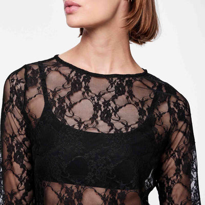 Pcnacy ls ankle lace dressThumbnail