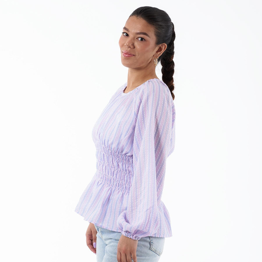Sille stripe blouse