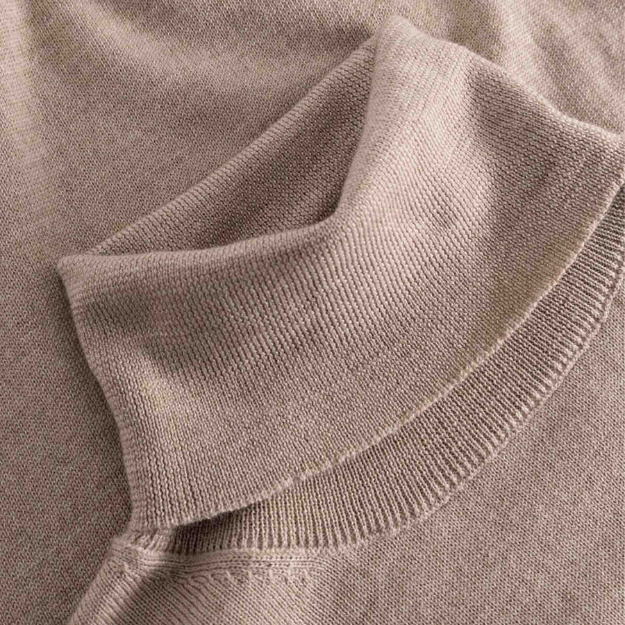Greyson rollneck merino knit