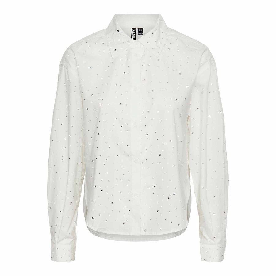 Pcnikki ls rhine stone shirt