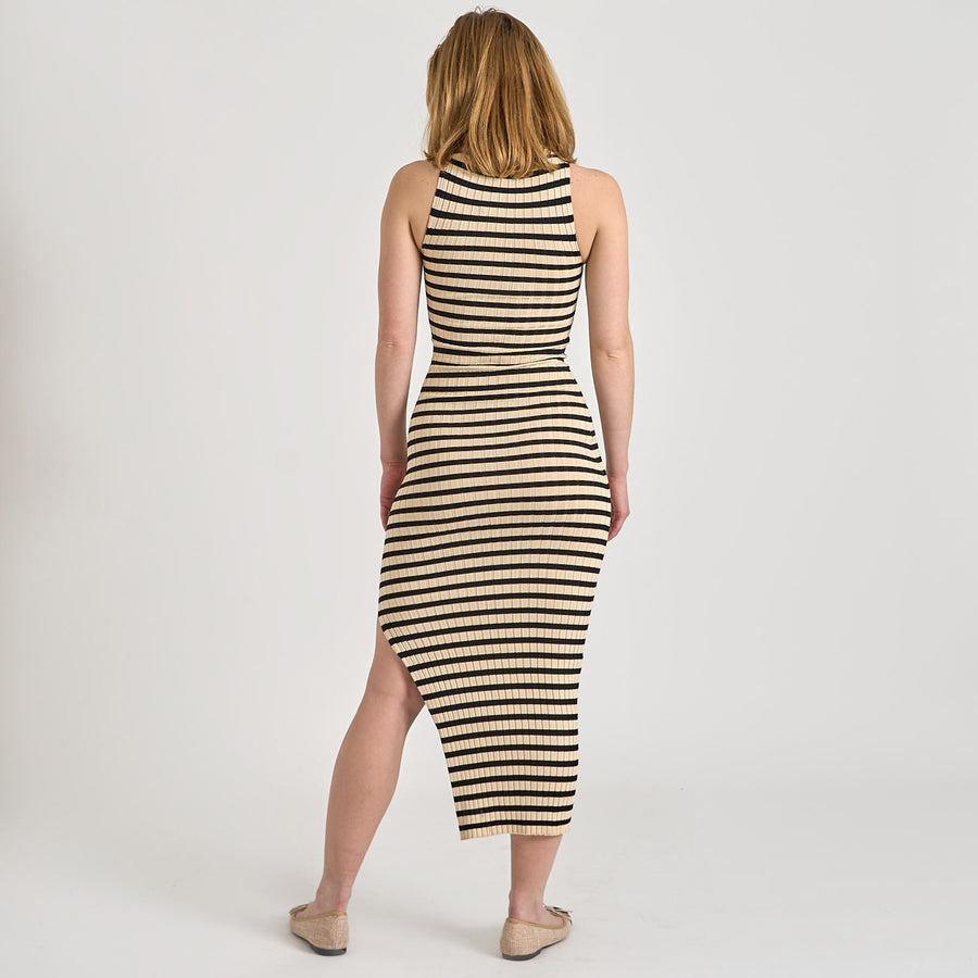 Purtula high neck dress