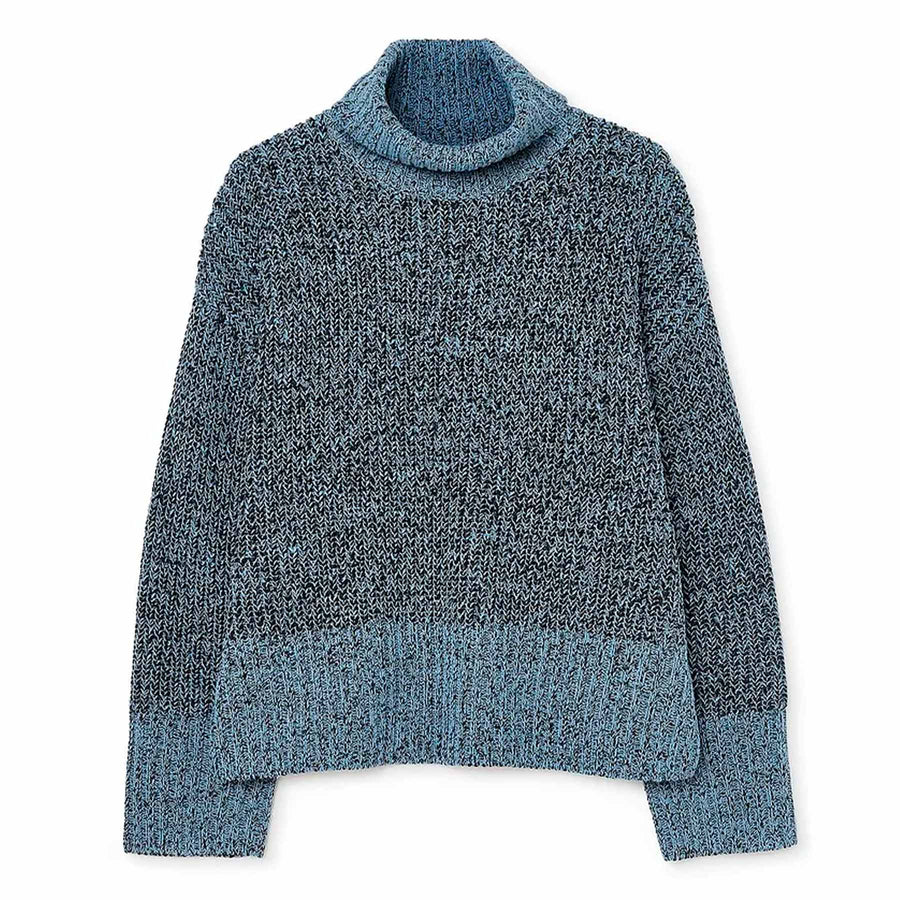 Turtleneck knitted sweater