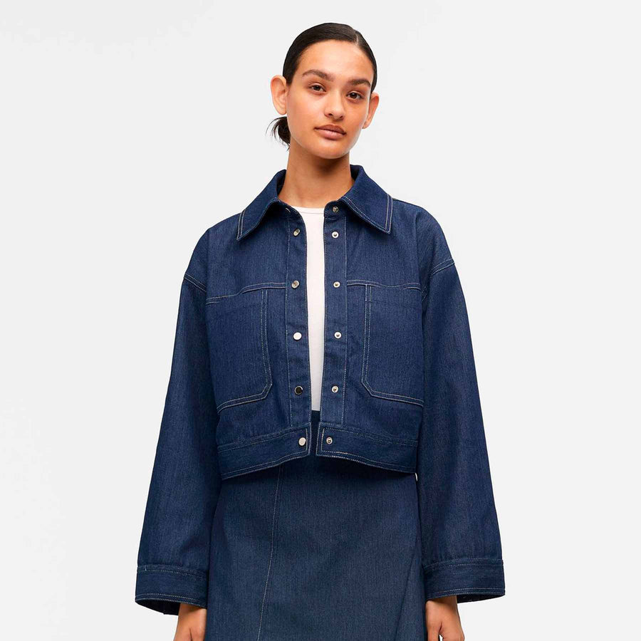 Objjune denim ls jacket