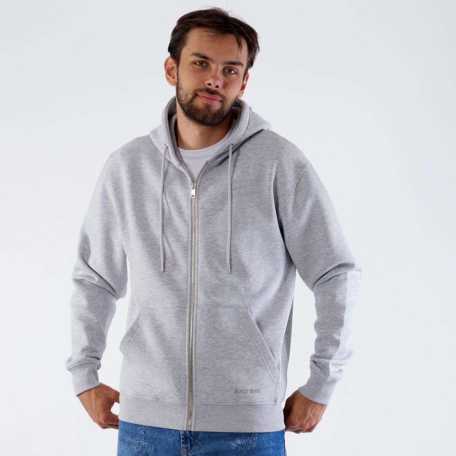 Basic full zip hoodie