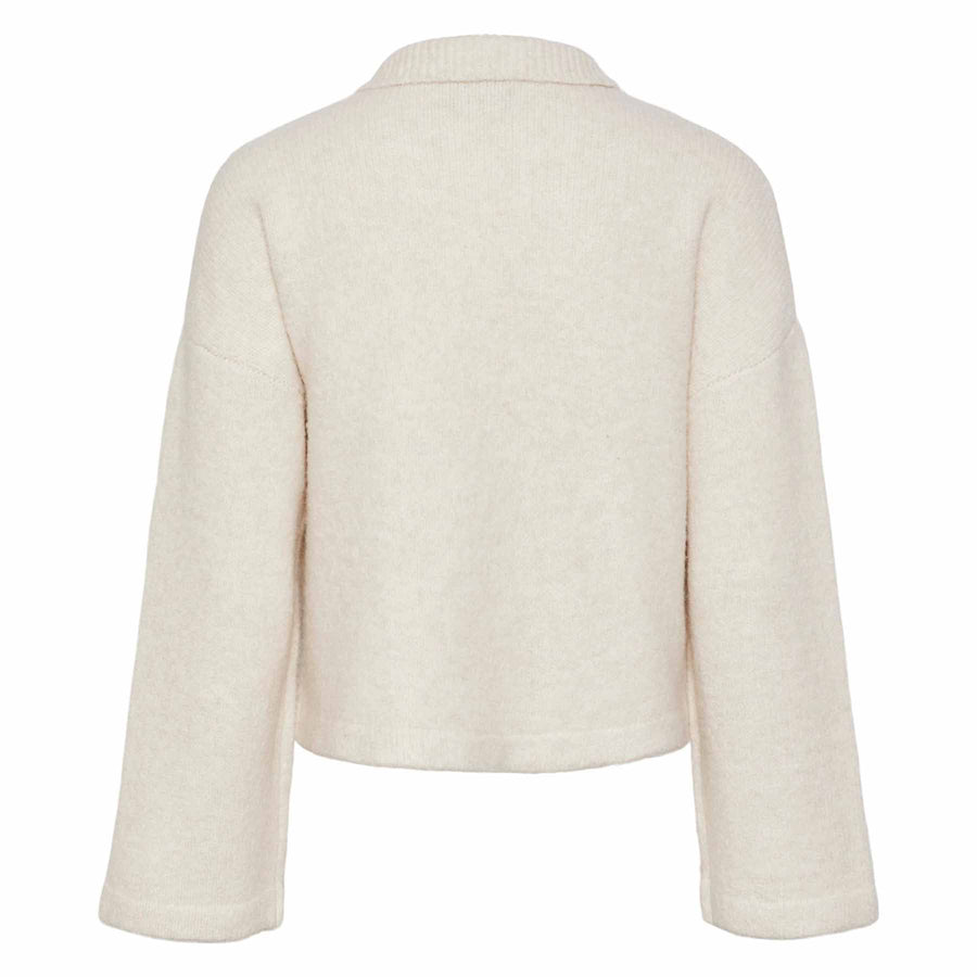 Pcselena ls zip knit