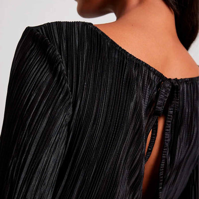 Back tie strap long sleeve topThumbnail