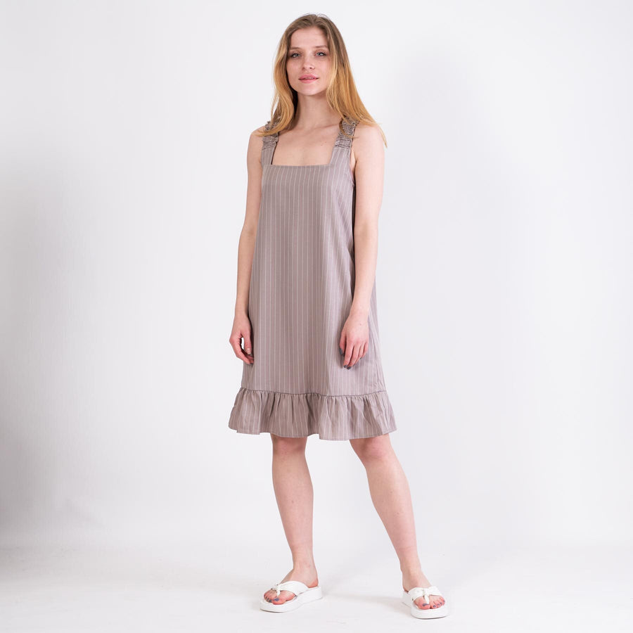 Wilma pinstripe dress