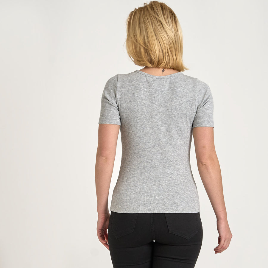 Lara rib tee