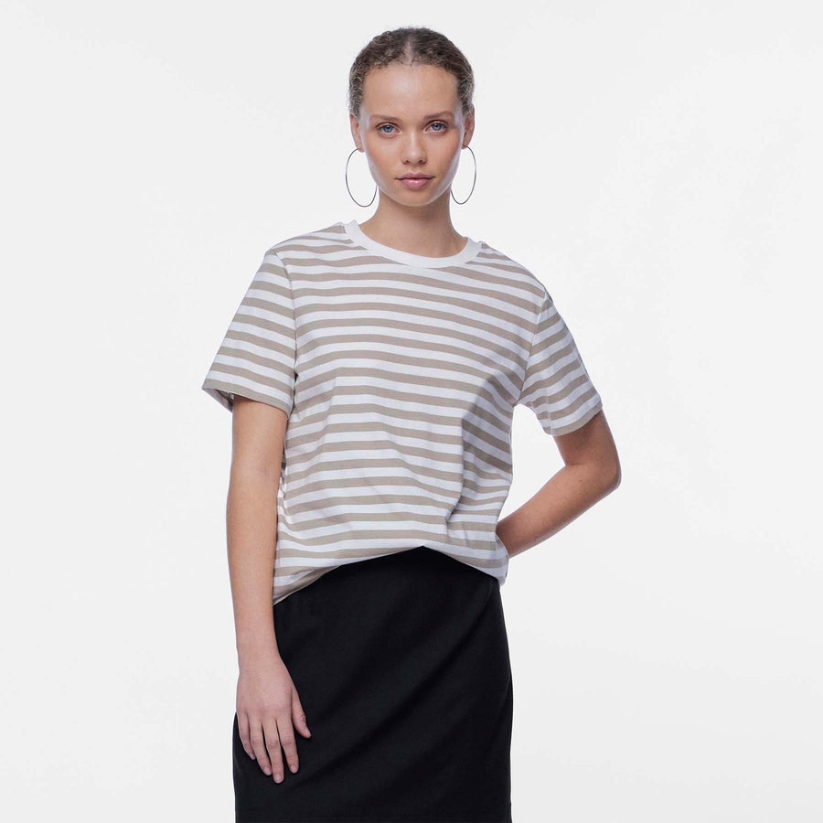 Pcria ss tee stripes