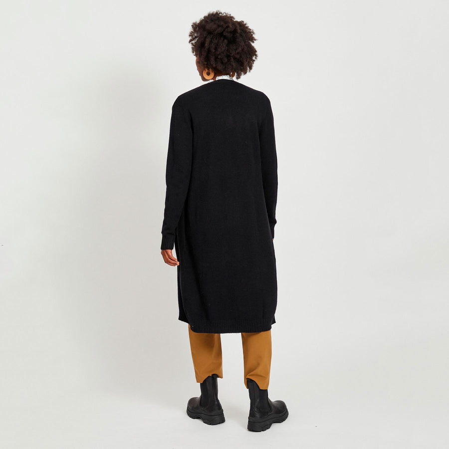 Viril long knit cardigan
