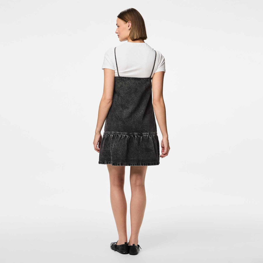 Pcnoel short slip denim dress