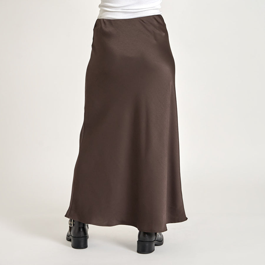 Valery satin skirt