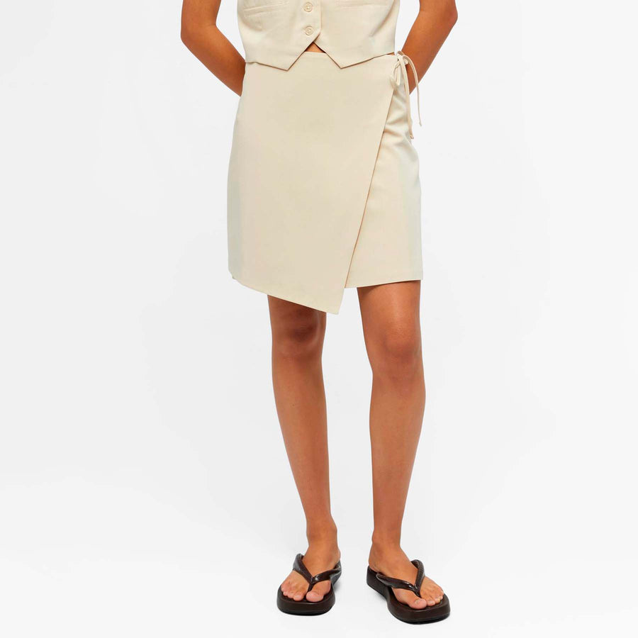 Objcecilie mw wrap skirt