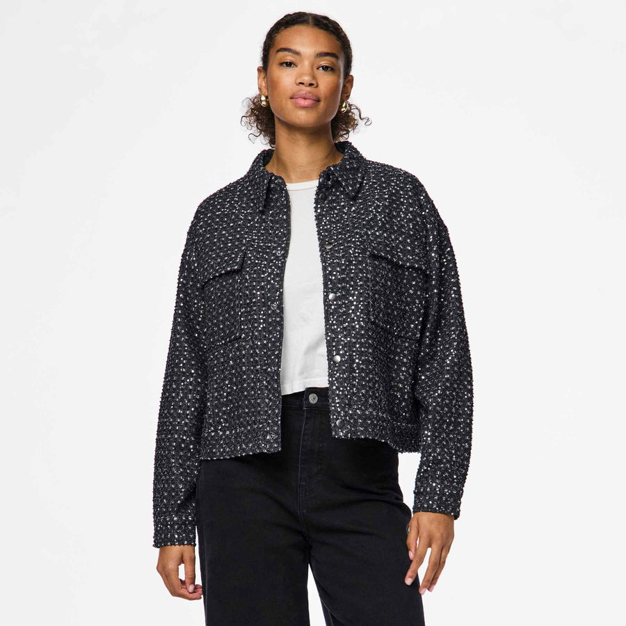 Pcroberta ls sequins jacket