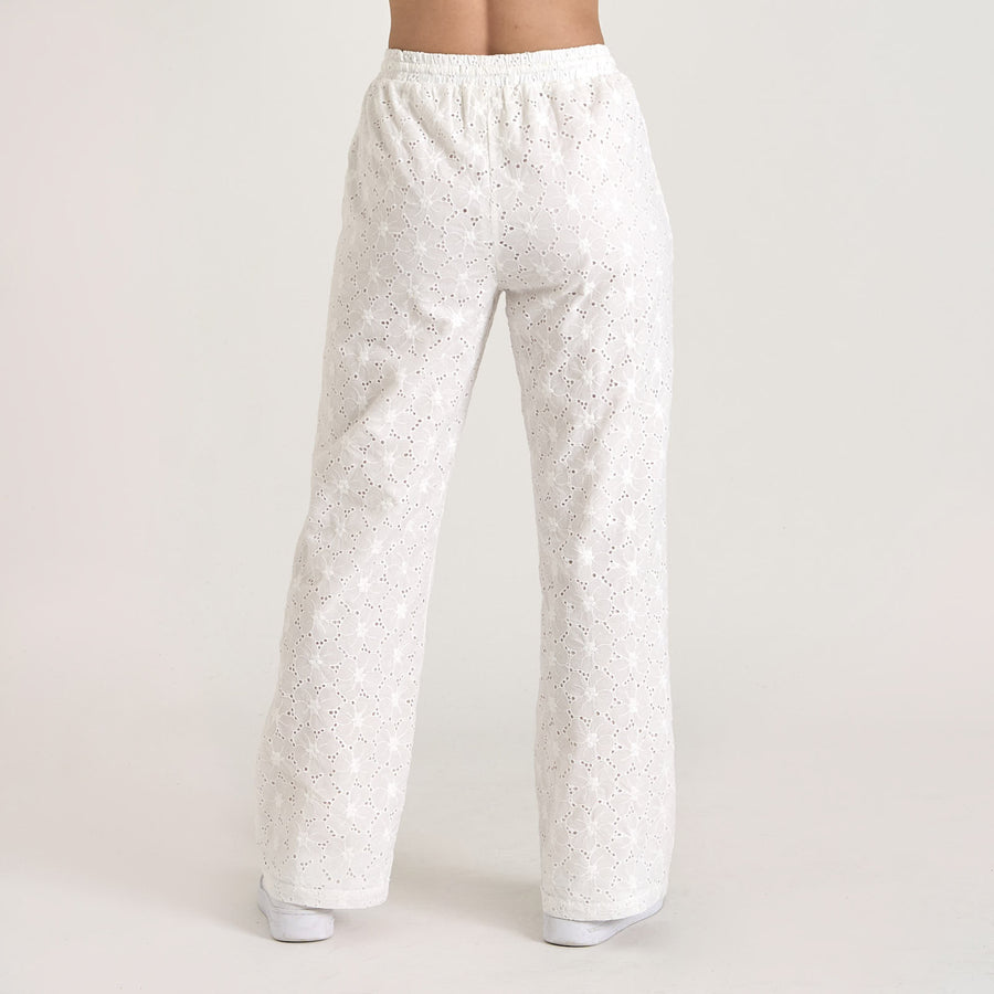 Zenia embroidery pants