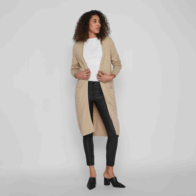 Viril long knit cardiganThumbnail