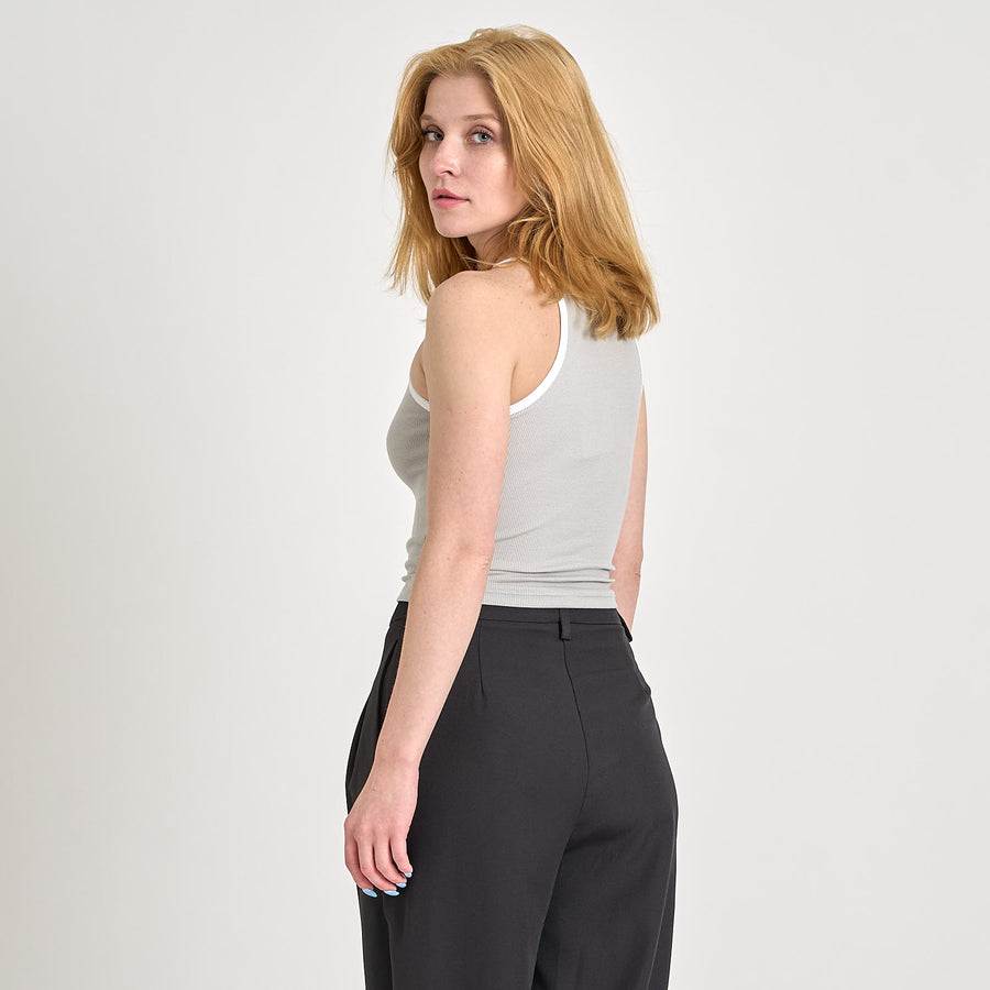 Tamira rib single top