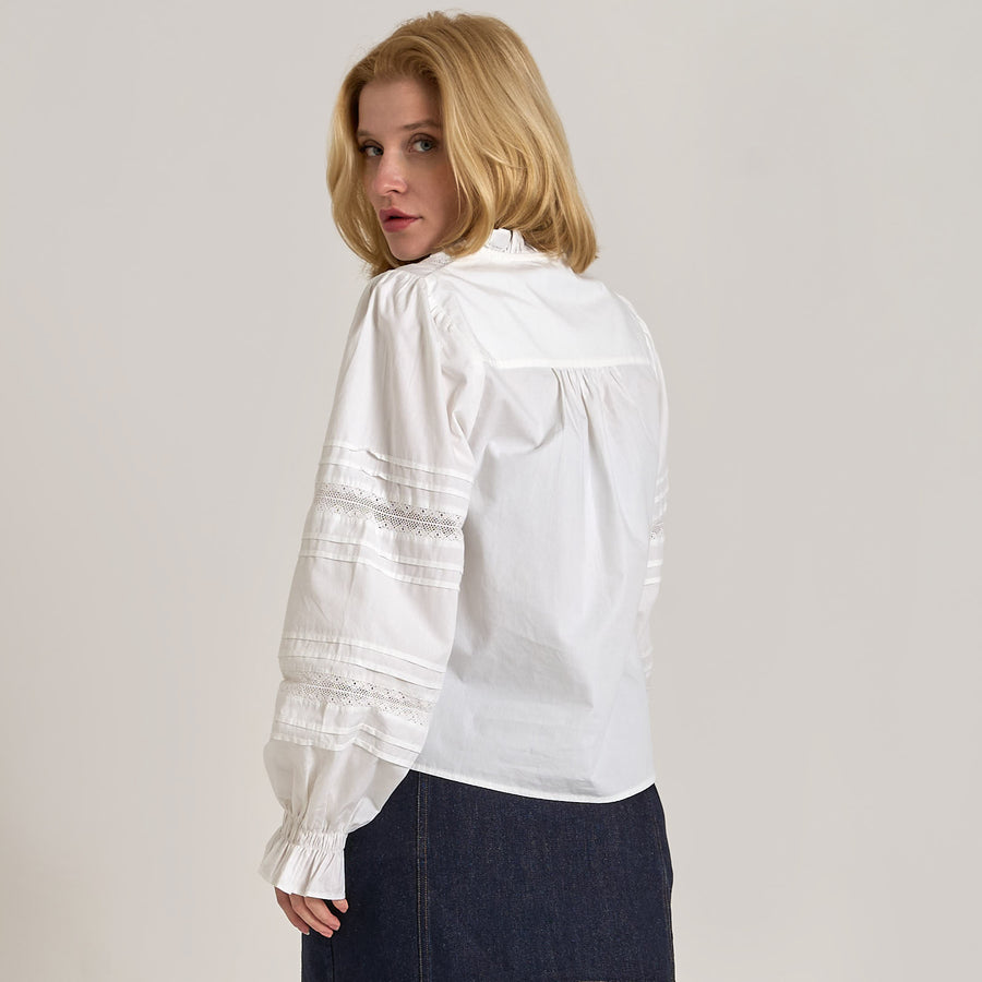 Esla poplin blouse