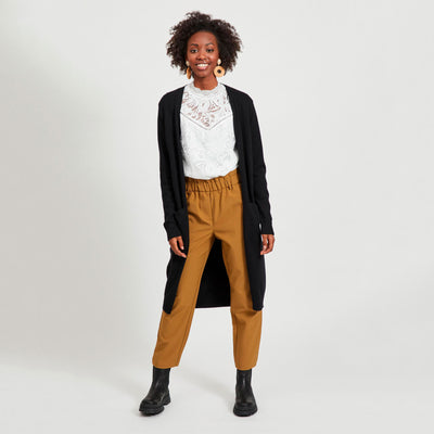 Viril long knit cardiganThumbnail