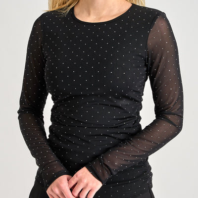 Opal mesh print blouseThumbnail