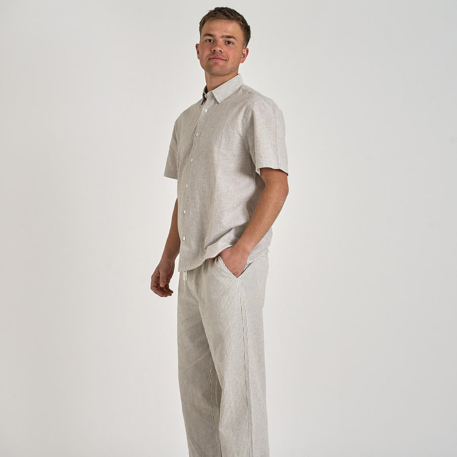 Mario linen shirt ss