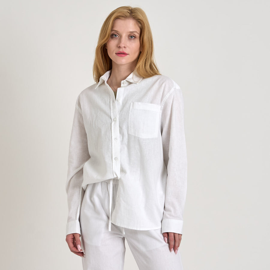 Purnano linen shirt