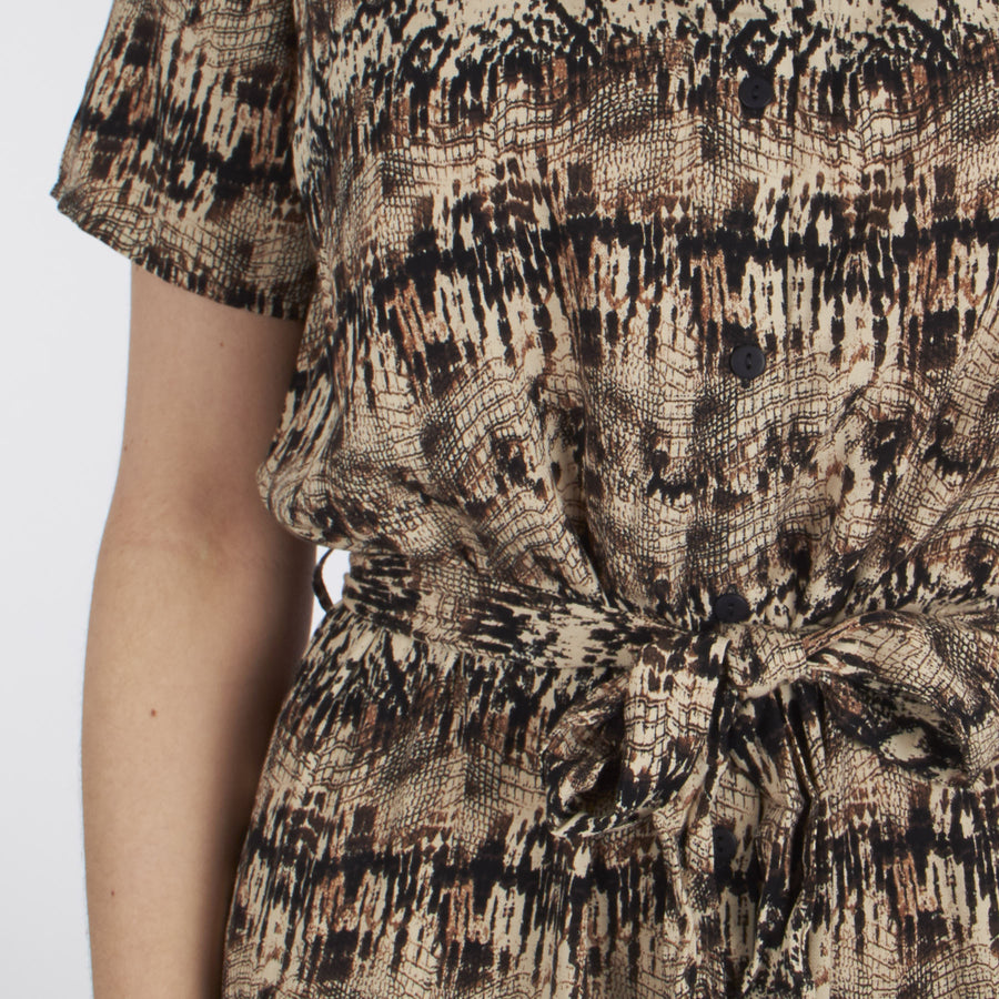 Pccecilie ss long dress