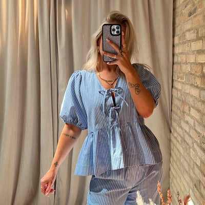 Belinda stripe blouseThumbnail