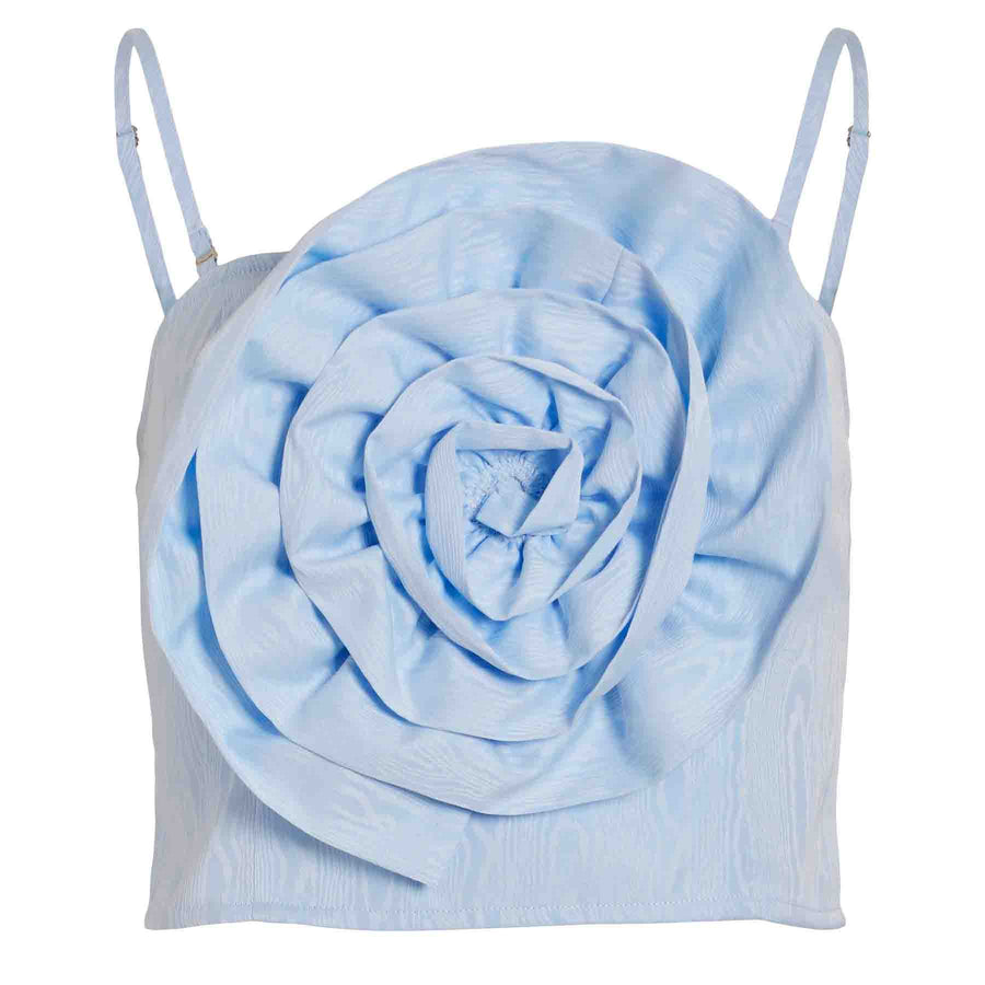 Viophelia strap flower top