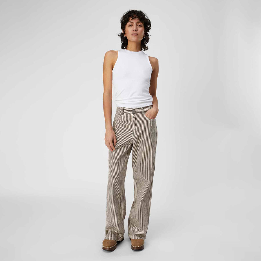 Objmoji mw wide long jeans