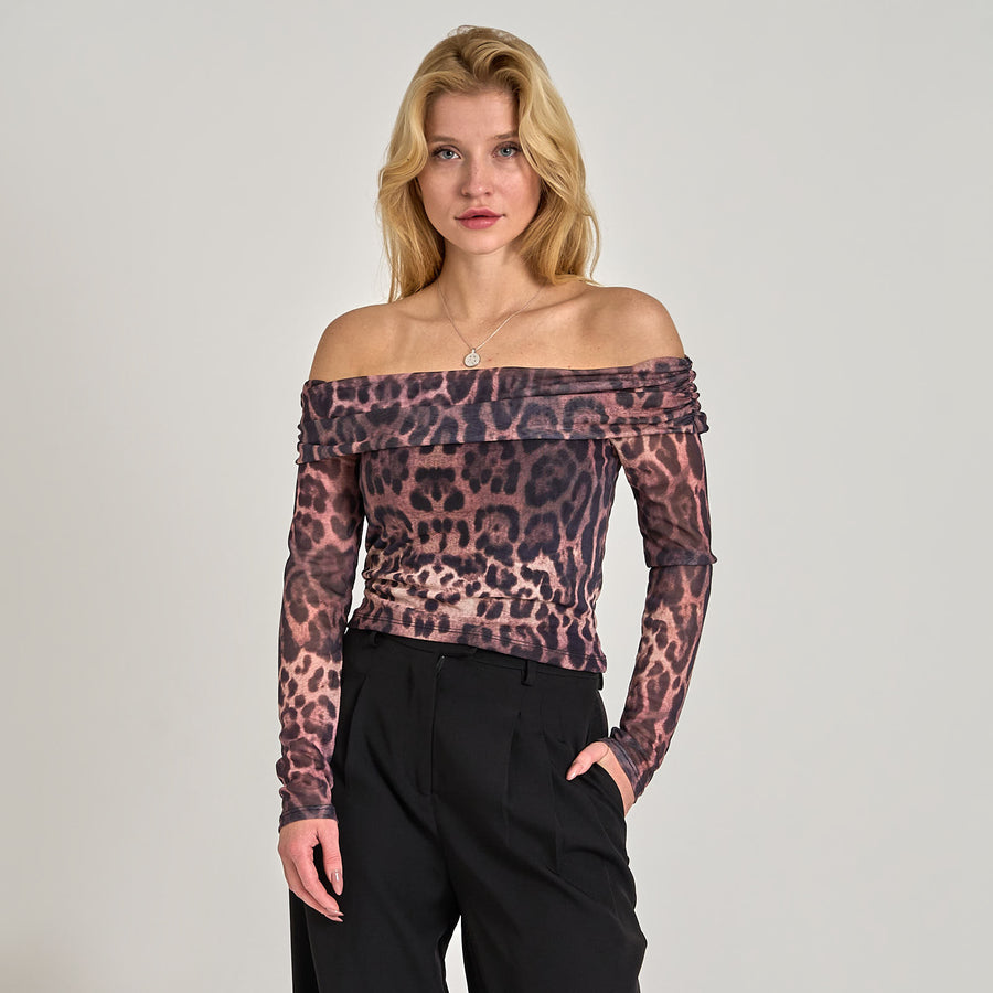 Pcaleo ls off shoulder top