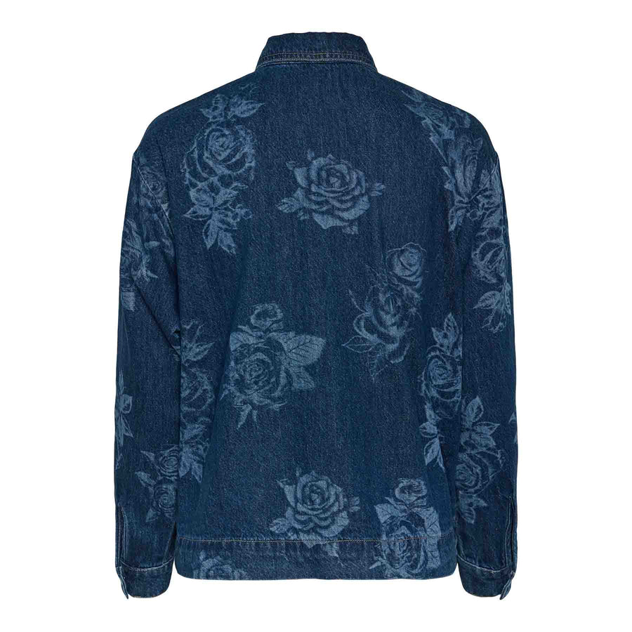Pcflora ls denim shirt