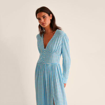 Side slit midi dressThumbnail