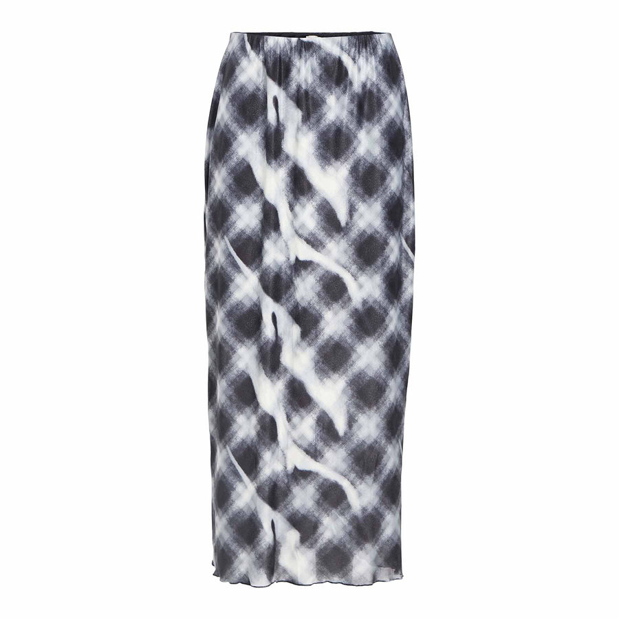 Objmontana mw midi mesh skirt