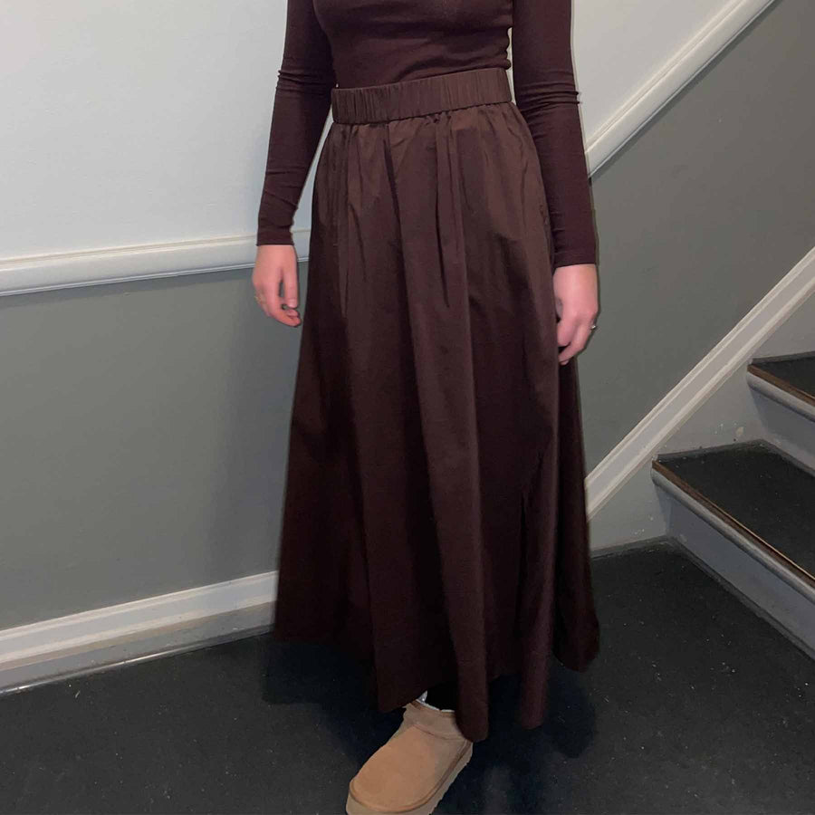 Paulie poplin skirt