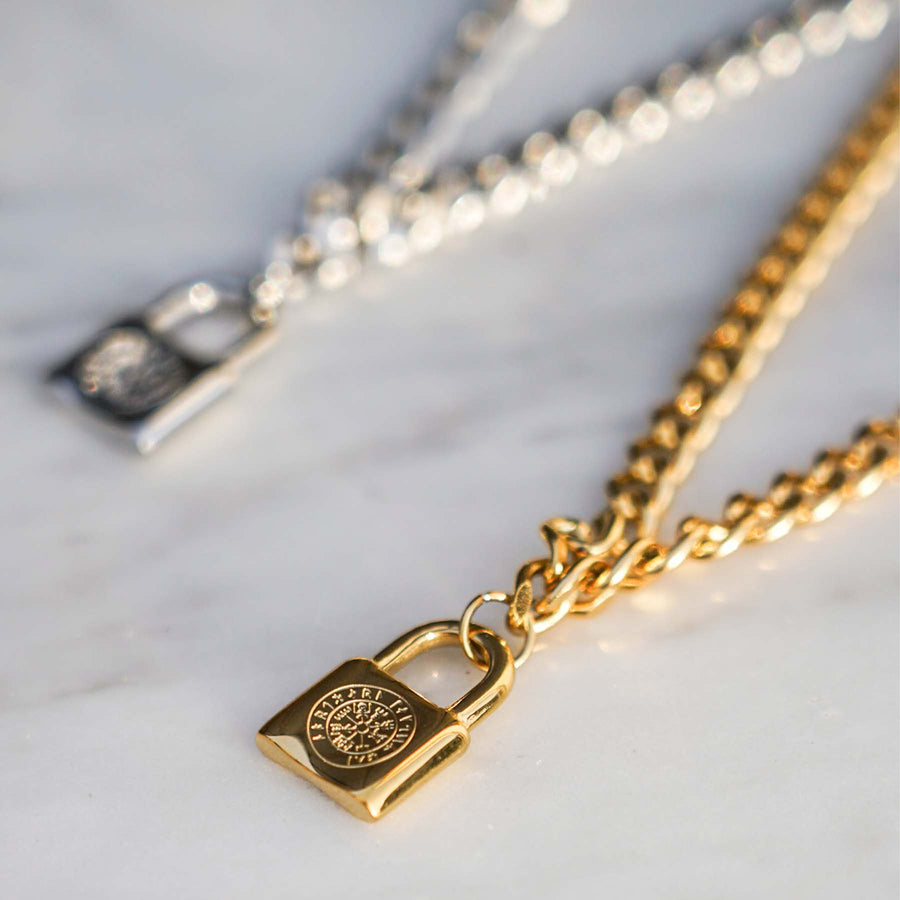 Vegvisir locker necklace