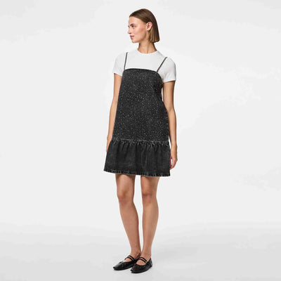 Pcnoel short slip denim dressThumbnail