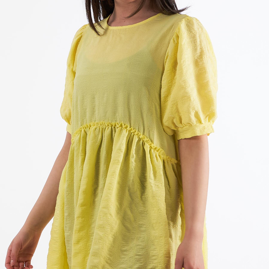 Pcvudmilla ss o-neck dress