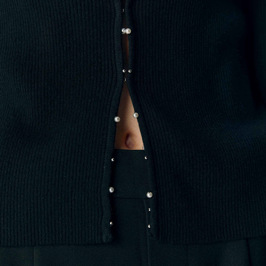 Objcostica l/s cardigan knit